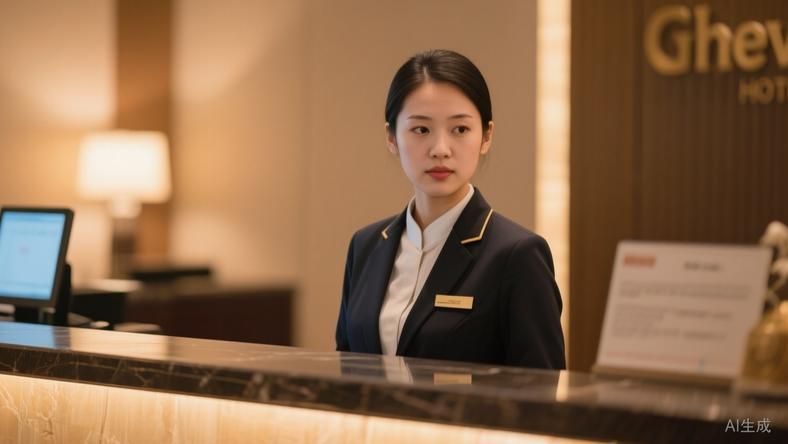 花费30万港硕毕业,我当起了酒店前台